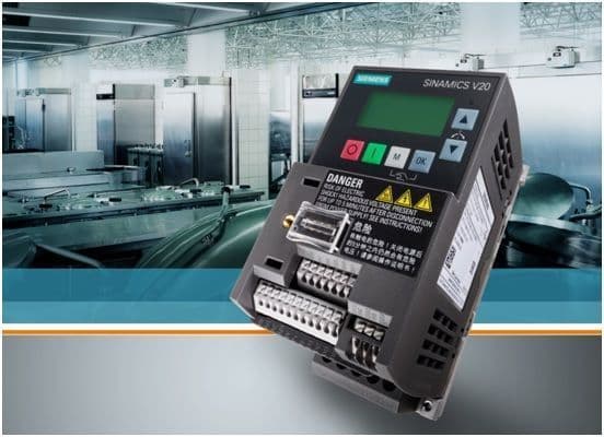 Siemens presenta Sinamics V20 , el chiquitín de la casa.