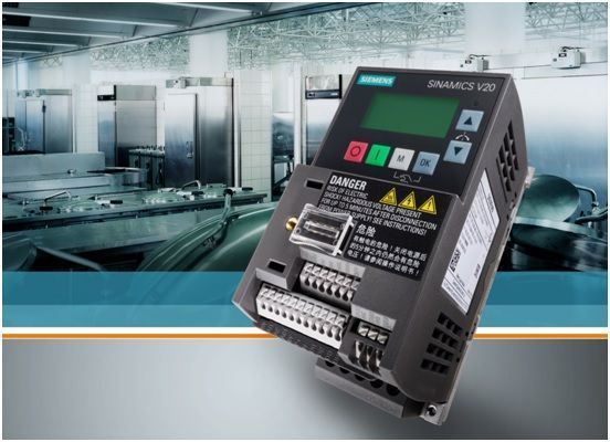 Siemens presenta Sinamics V20 , el chiquitín de la casa.