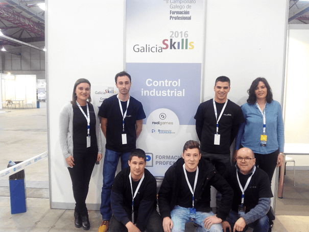 Automatización Industrial en Galicia Skills 2016