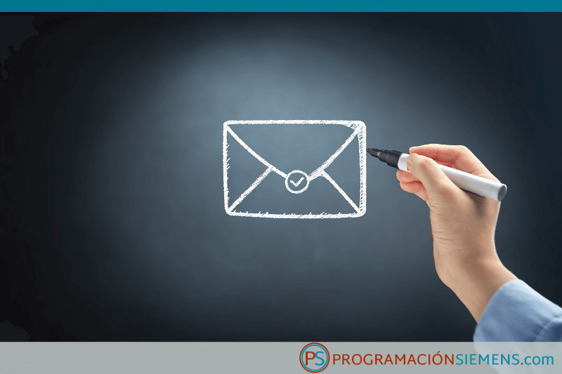 Cómo enviar un email desde una pantalla TP Comfort de Siemens