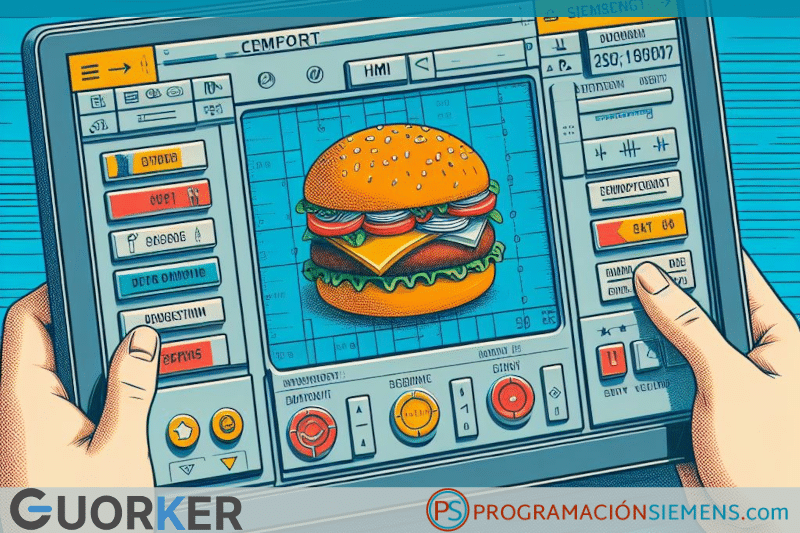Cómo crear un menú de hamburguesa en TIA Portal